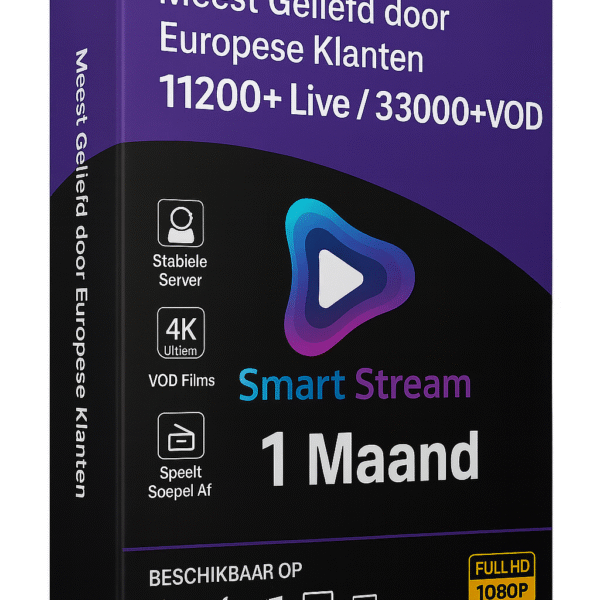 1 maand iptv-abonnement
